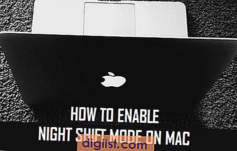 Jak povolit režim nočního posunu v systému Mac