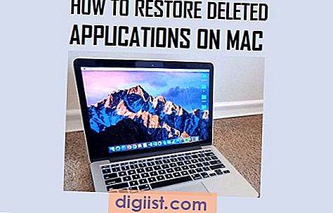 Hur återställer jag raderade program på Mac