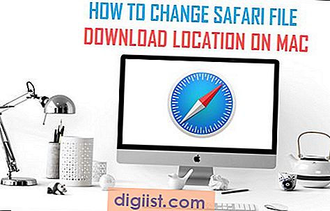 Hur man ändrar Safari-filens nedladdningsplats på Mac