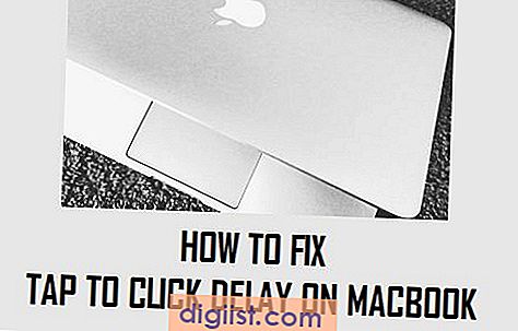 Hur man fixar Tap för att klicka på försening på MacBook