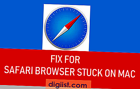 Fix För Safari Browser fast på Mac