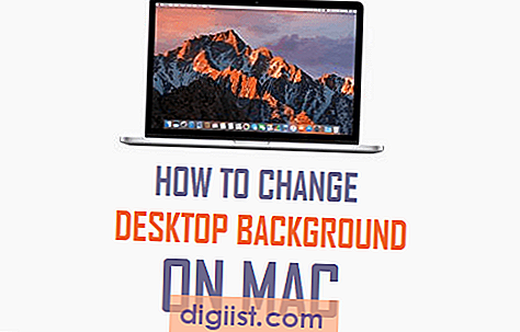 Hoe Desktop-achtergrond op Mac te veranderen