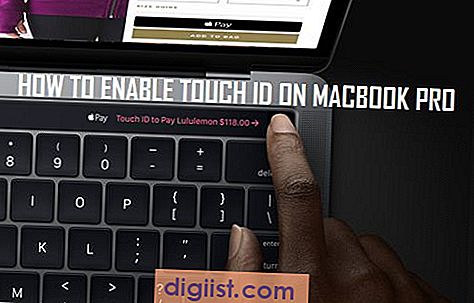 Hur man aktiverar Touch ID på MacBook Pro