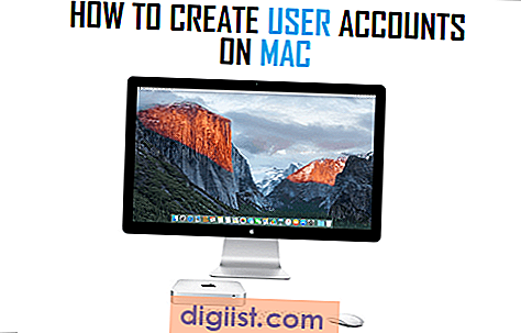 כיצד ליצור חשבונות משתמש ב- Mac