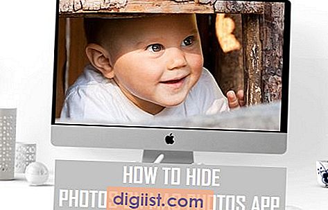Hoe foto's te verbergen op de Mac Foto's-app