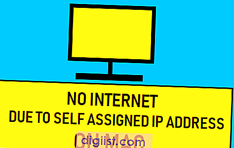 Intet internet på grund af selvtilordnet IP-adresse på Mac
