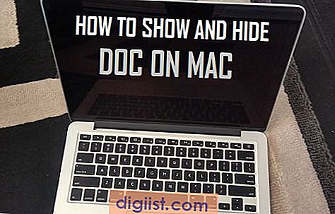 Hur man visar och döljer dockningen på Mac