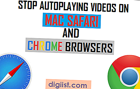 Pārtrauciet videoklipu automātisko atskaņošanu operētājsistēmā Mac Safari un Chrome pārlūkprogrammās