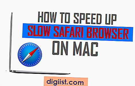 Hur du påskyndar Slow Safari Browser på Mac