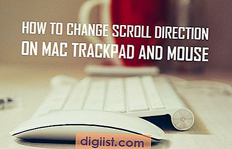 Jak změnit směr posouvání na Mac Trackpadu a myši