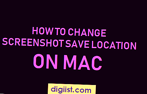 Hur man ändrar skärmdump Spara plats på Mac