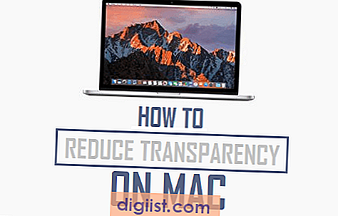 Kako zmanjšati preglednost na Macu