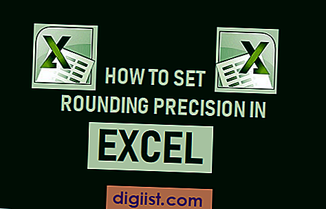 Jak nastavit přesnost zaokrouhlování v Excelu
