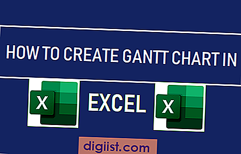 Sådan opretter du Gantt-diagram i Excel