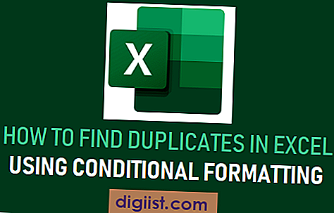 Kako najti podvojene datoteke v Excelu z uporabo pogojnega oblikovanja