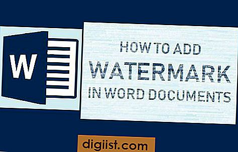 Hur man lägger till vattenstämpel i Word-dokument