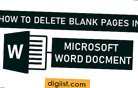Как да изтриете празните страници в Microsoft Word Document