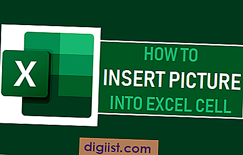 Hur man sätter in bild i Excel-cell