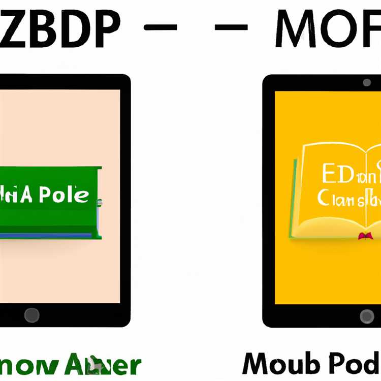 Perbedaan dan Kelebihan Format eBook EPUB, MOBI, AZW, dan PDF