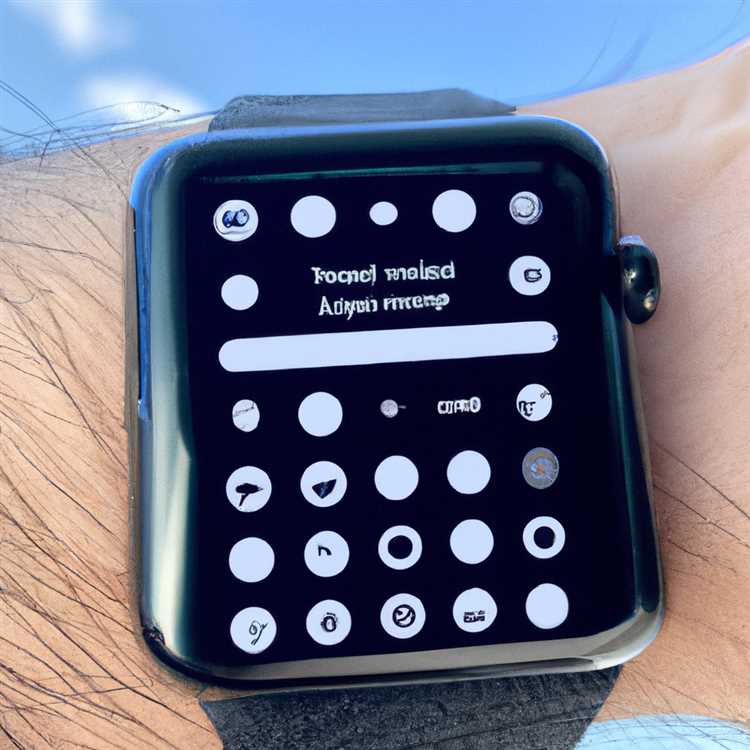 Schließen von offenen Apps auf der Apple Watch