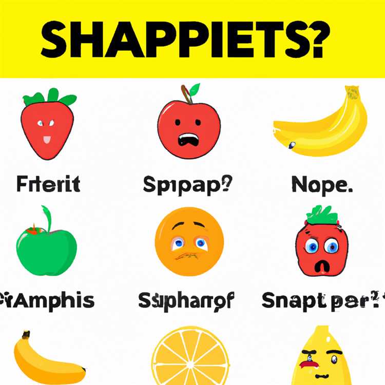 Snapchat Emoji Sözlüğü - Snapchat'te Meyveler ve Diğer Emojiler Ne Anlama Geliyor?