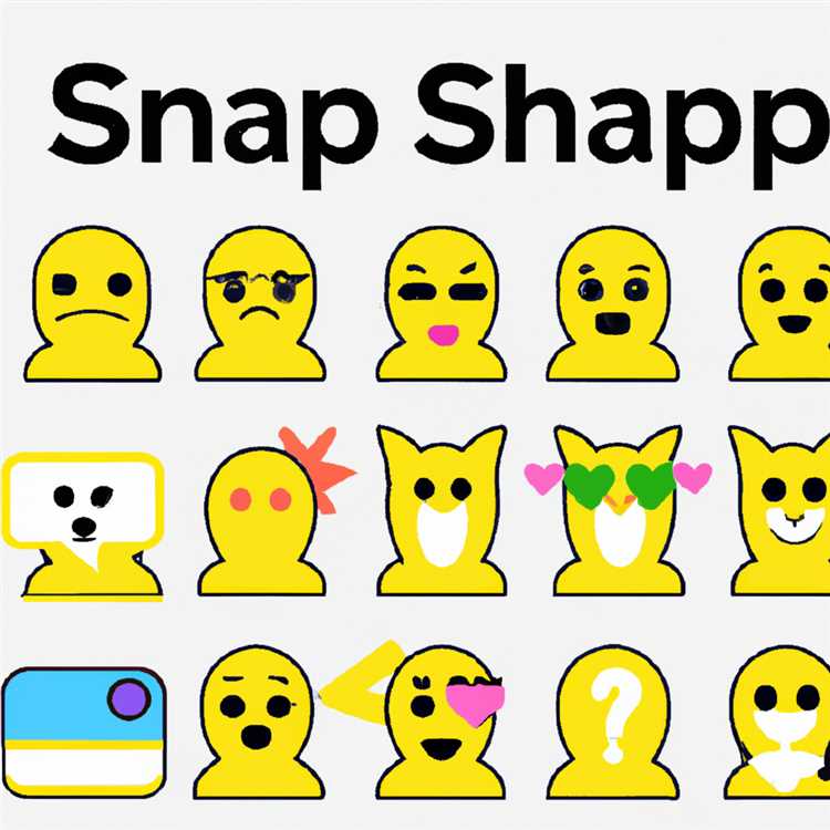 Snapchat emojilerin anlamı nedir?