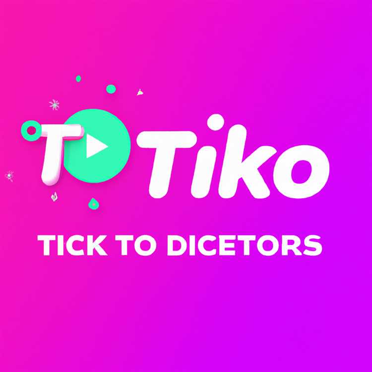 Crea un account TikTok
