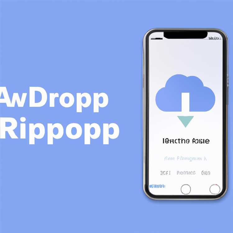 Chuẩn bị sử dụng AirDrop