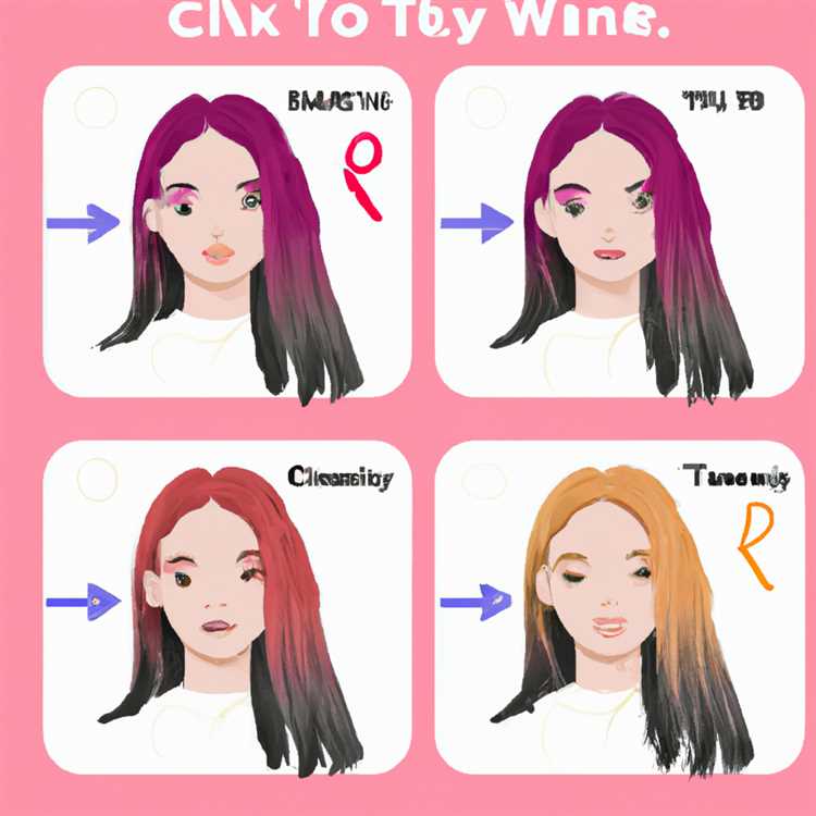 Guida passo-passo: prova la tendenza del cambio del colore dei capelli su tiktok
