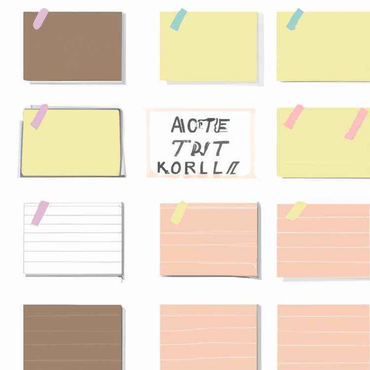 Sticky Note Paketi Şablonu: Not Kağıtları Tasarımı