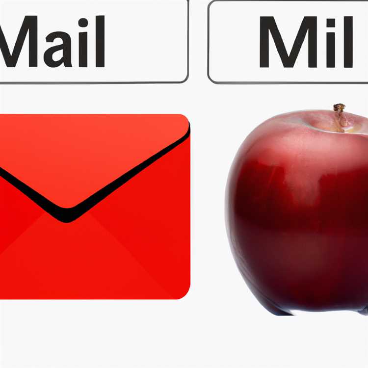 Vergleich der Funktionen von Apple Mail und Gmail