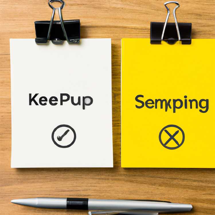 Ein Vergleich von Simplenote und Google Keep - Welche ist die bessere Option?