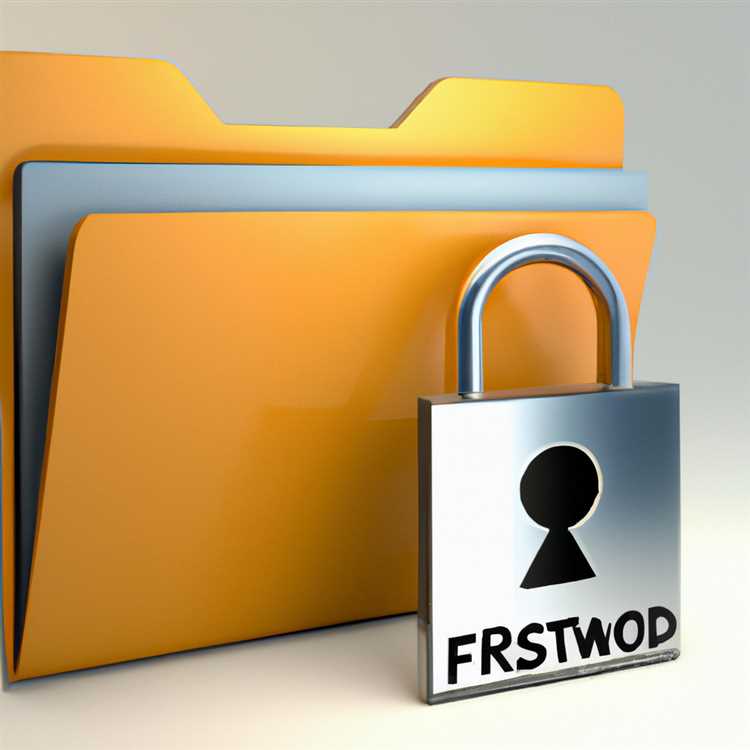 Wie man Dateien und Ordner mit einem Passwort schützt