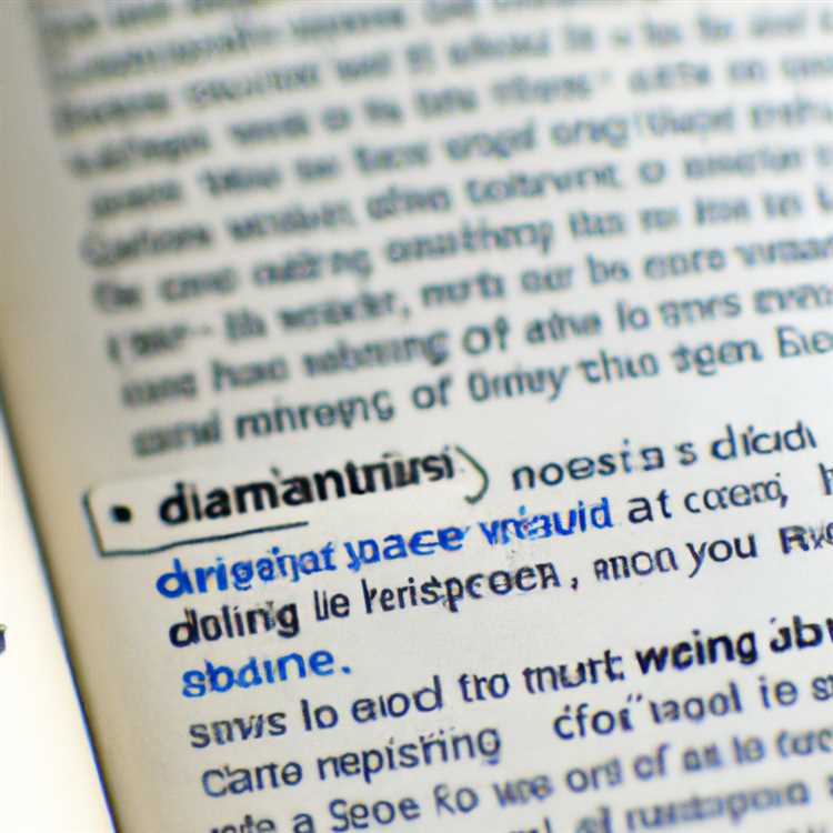 Wie man ein störendes Wörterbuch deaktiviert