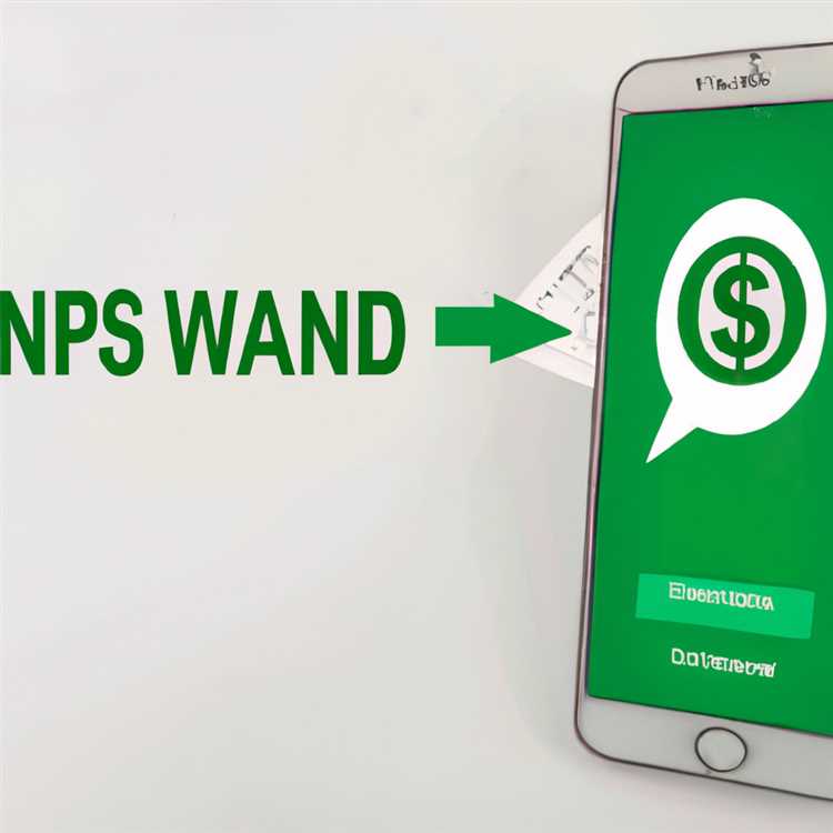 Anleitung zum Geldsenden über WhatsApp