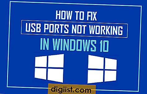 USB-poorten repareren die niet werken in Windows 10