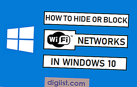 Come nascondere o bloccare le reti WiFi in Windows 10