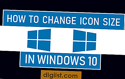 Kako spremeniti velikost ikon v operacijskem sistemu Windows 10