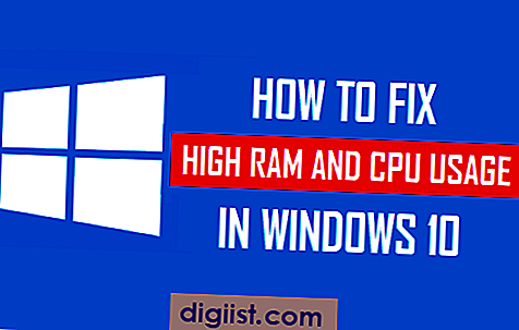 Hoe hoog RAM- en CPU-gebruik te repareren in Windows 10