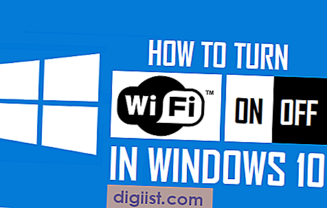 Hur du sätter på / stänger av WiFi i Windows 10