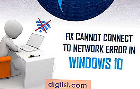 Fix Kan inte ansluta till nätverksfel i Windows 10