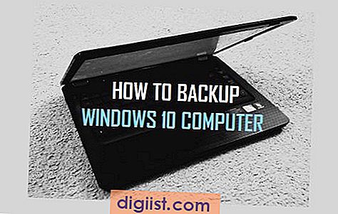 Hoe een back-up te maken van de Windows 10-computer