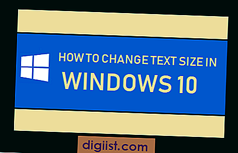 Sådan ændres tekststørrelse i Windows 10