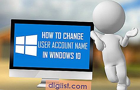 Hoe de gebruikersnaam in Windows 10 te wijzigen