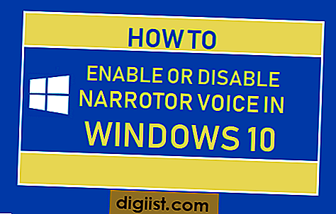 Como ativar ou desativar a voz do Narrador no Windows 10