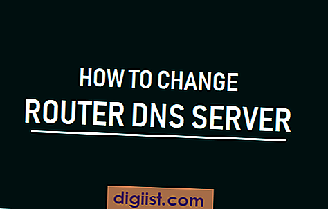 Sådan ændres router DNS-server