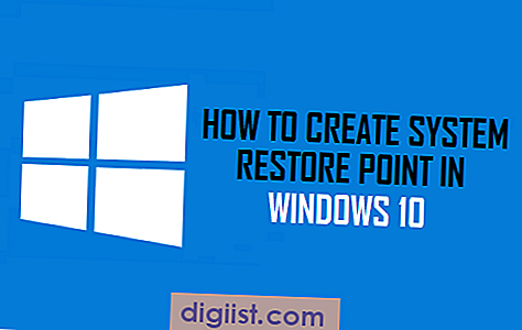 Как да създадете точка за възстановяване на системата в Windows 10