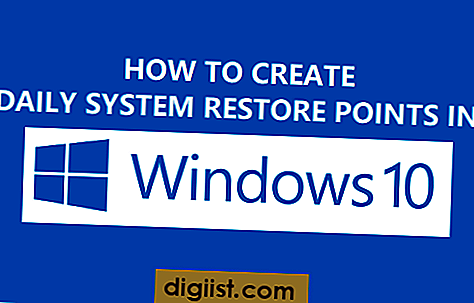 Как да създадете ежедневни точки за възстановяване на системата в Windows 10