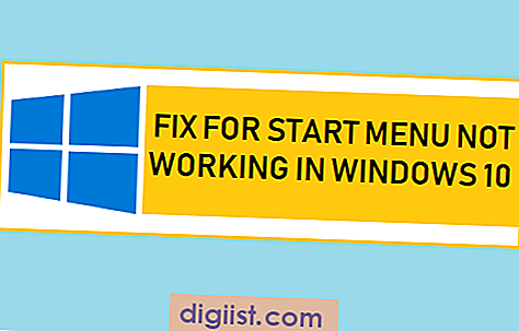 Fix för Start-menyn fungerar inte i Windows 10