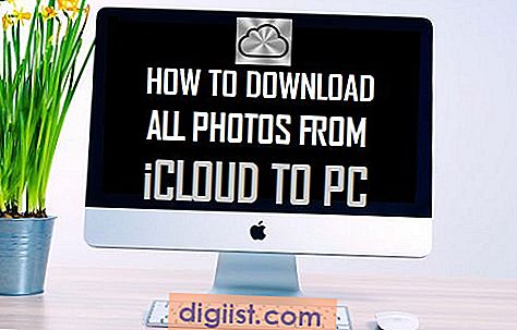 Kako prenesti vse fotografije z iCloud na računalnik